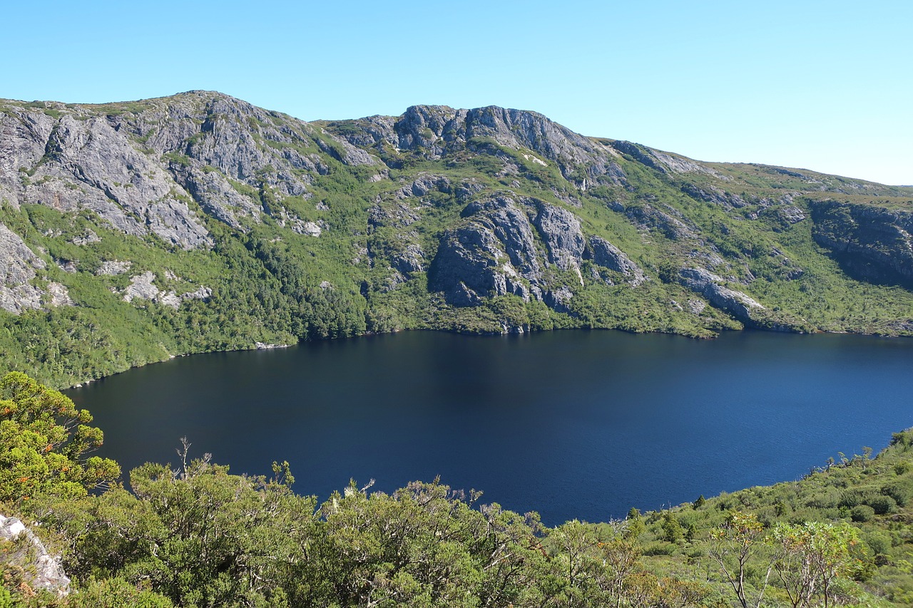 Kalno Kalnas, Tasmanija, Dykuma, Gamta, Australia, Turizmas, Kraštovaizdis, Kalnas, Vaizdingas, Vanduo