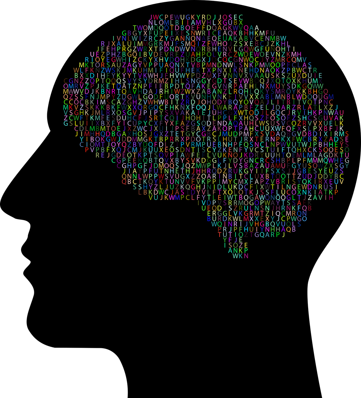 Galvos Smegenys, Galva, Žmogus, Patinas, Vyras, Žmonės, Asmenys, Profilis, Siluetas, Anatomija