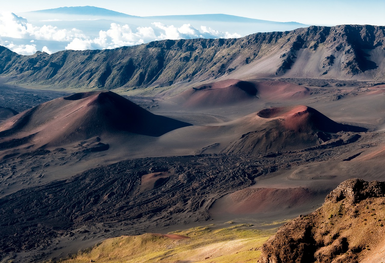 Krateris, Haleakala Krateris, Hawaii, Kraštovaizdis, Gamta, Lauke, Vaizdingas, Vulkanas, Nemokamos Nuotraukos,  Nemokama Licenzija