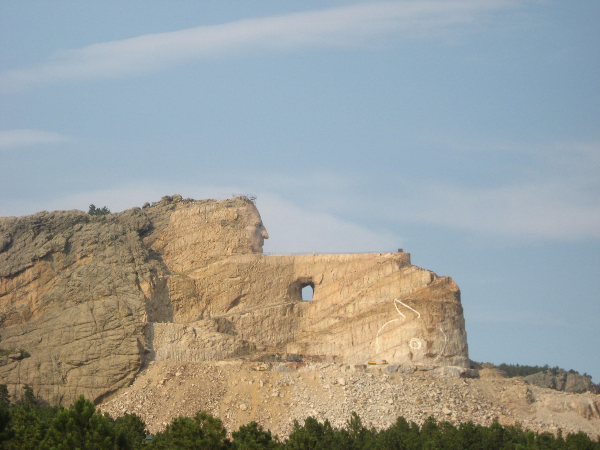 Crazy & Nbsp,  Arklys,  Paminklas,  Pietų & Nbsp,  Dakota,  Juodos Ir Kalvos,  Crazy Horses Memorialas 2009, Nemokamos Nuotraukos,  Nemokama Licenzija