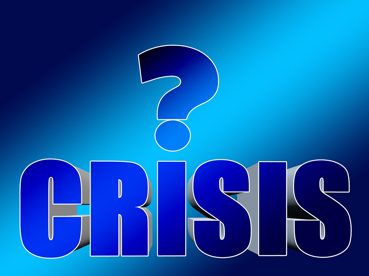 Krizė, Klaustukas, Pablogėjimas, Kritiška Situacija, Įtampa, Nelaimė, Rizika, Bankų Krizė, Finansai, Nemokamos Nuotraukos