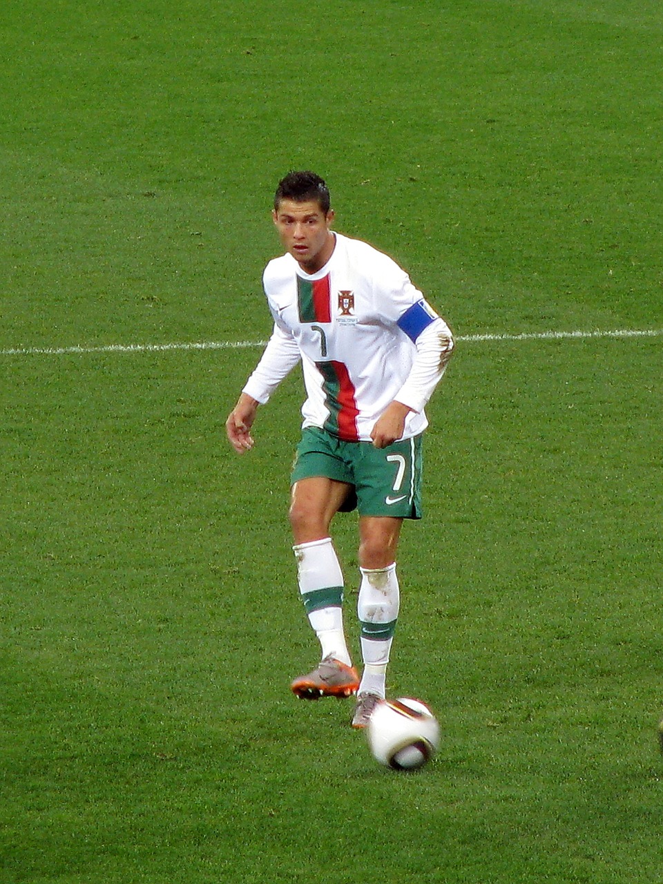 Cristiano Ronaldo, Pasaulio Čempionatas 2010, Portugal, Futbolas, Futbolas, Fifa, Pietų Afrika, Cape Town, Sportas, Sporto Legendos