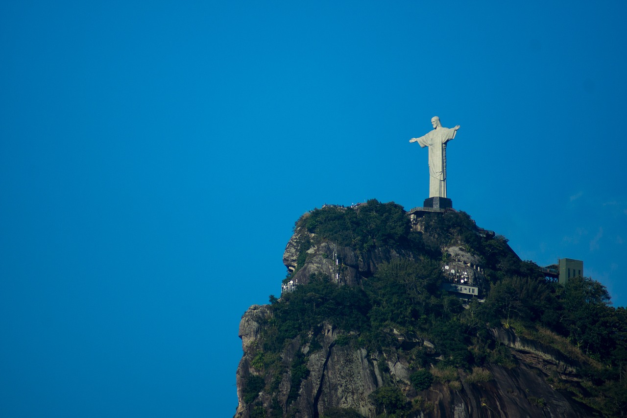 Cristo Redentor, Corcovado, Rio De Žaneiras, Brazilas, Krikščionis, Statula, Jėzus, Orientyras, Turizmas, Religija