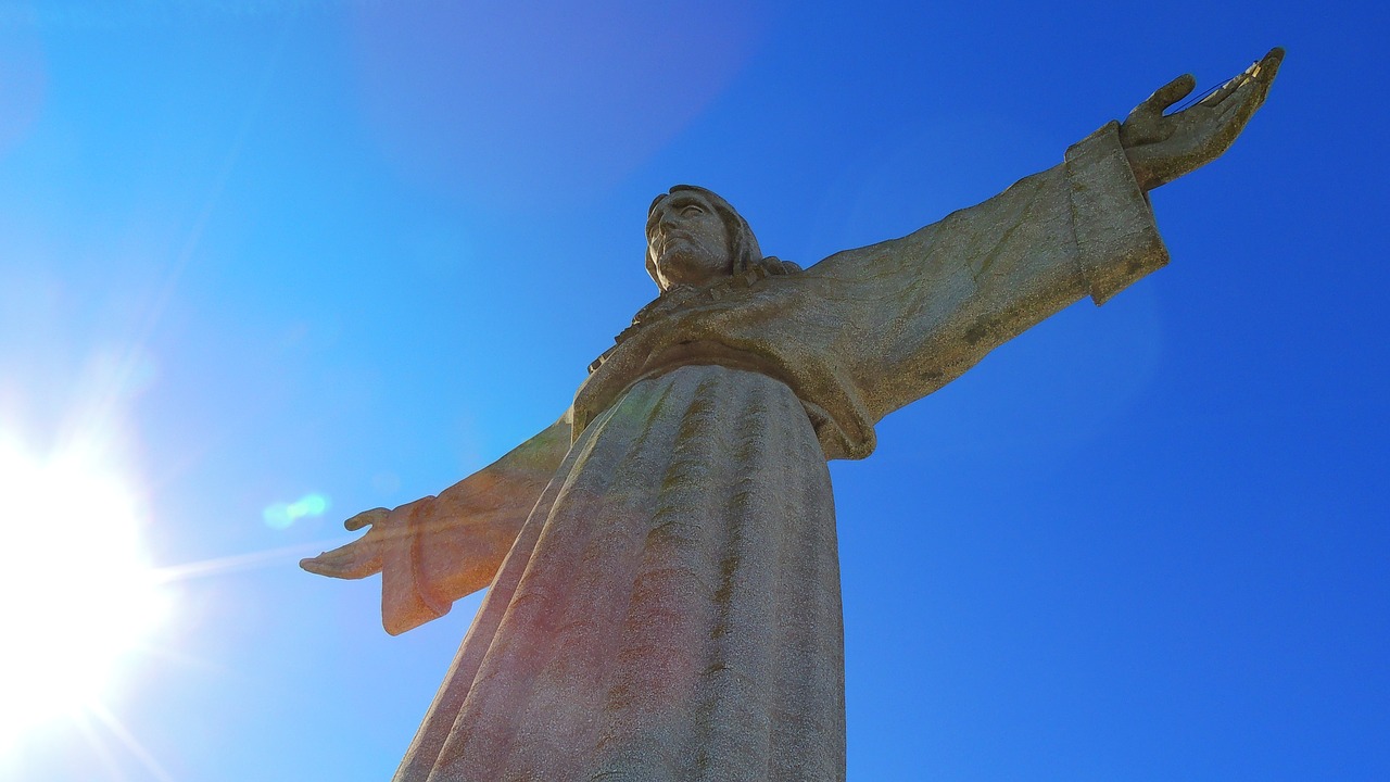 Cristo Rei, Lisbonas, Portugal, Cristo, Orientyras, Rei, Jėzus, Europa, Lisboa, Statula