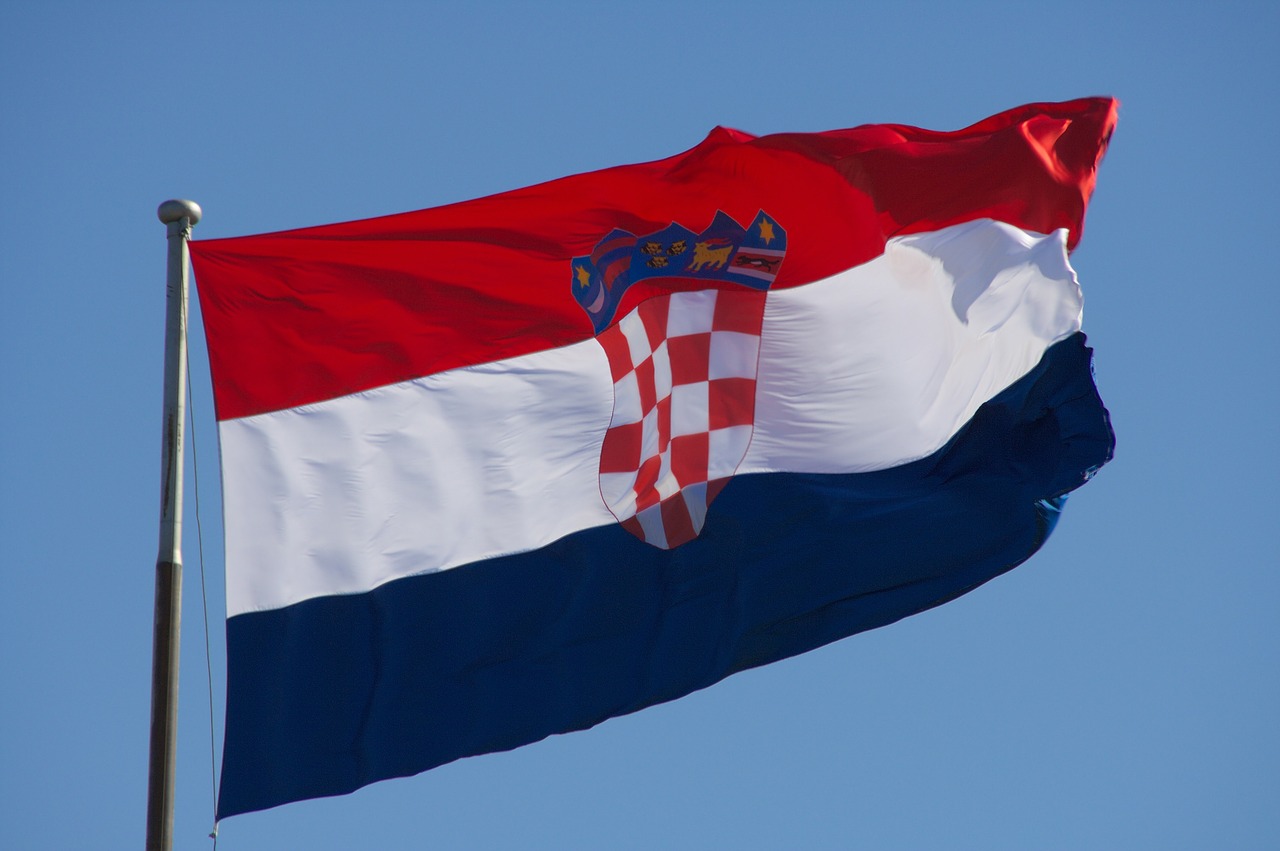 Kroatija, Vėliava, Kroatų Vėliava, Nemokamos Nuotraukos,  Nemokama Licenzija