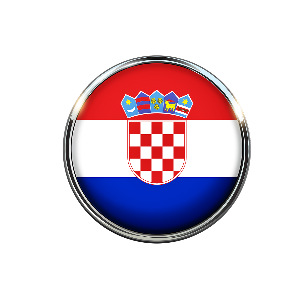 Kroatija, Vėliava, Ratas, Nemokamos Nuotraukos,  Nemokama Licenzija