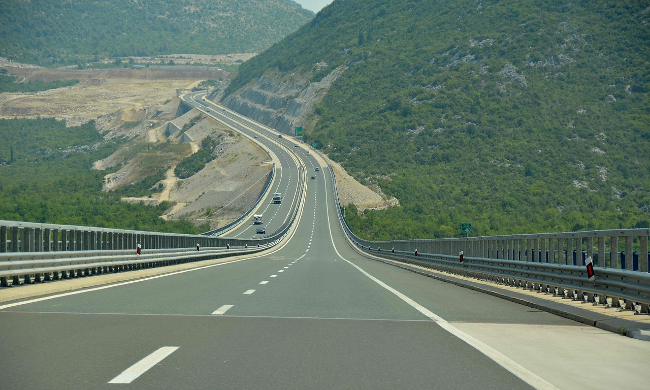 Kroatija A1 Greitkelis, Kraštovaizdis, Greitkelis, Kelionė, Kroatija, Peizažas, Viduržemio Jūros, Europa, Nemokamos Nuotraukos,  Nemokama Licenzija