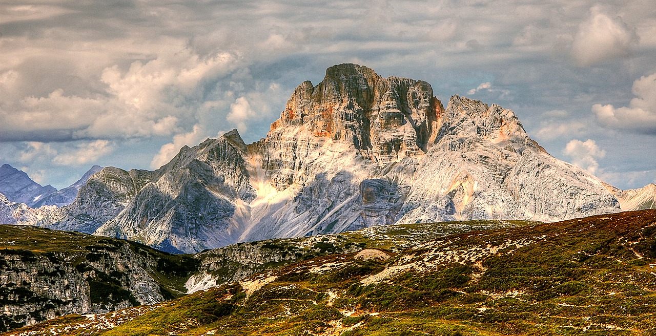Kroda Rossa, Dolomitai, Kalnai, Italy, South Tyrol, Alpių, Alpių Panorama, Vaizdas, Gamta, Kraštovaizdis