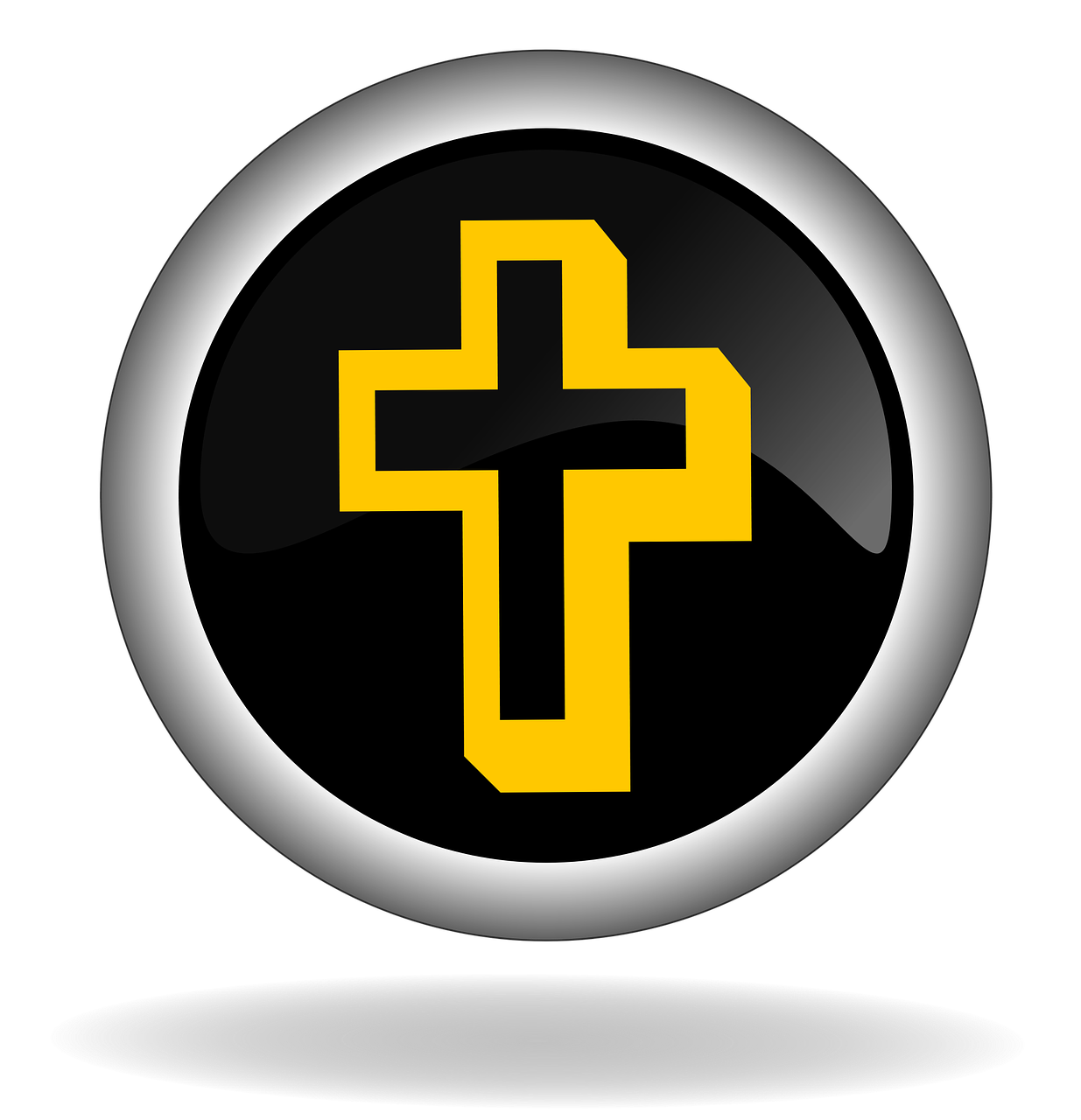 Kirsti, Krikščioniškas Simbolis, Mygtukas, Piktograma, Atgal, Internetas, Internetas, Kontrolė, Navigacija, Simbolis