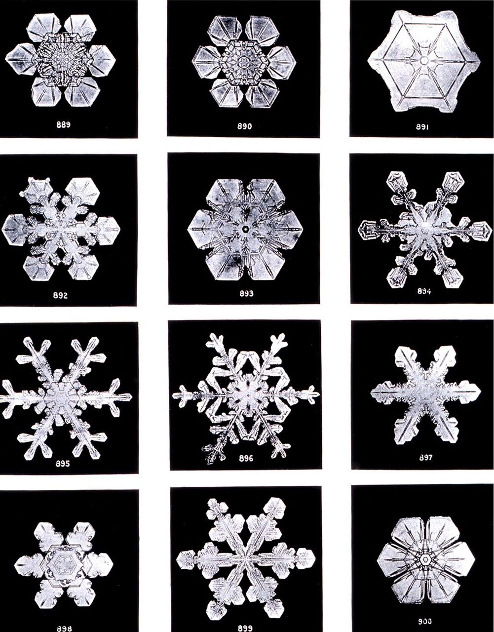 Kristalai, Ledo Kristalas, Sniegas, Ledas, Sniego Kristalai, Vandens Kristalai, Kristalų Formos, Forma, Šešiakampis, Elektronų Mikroskopija