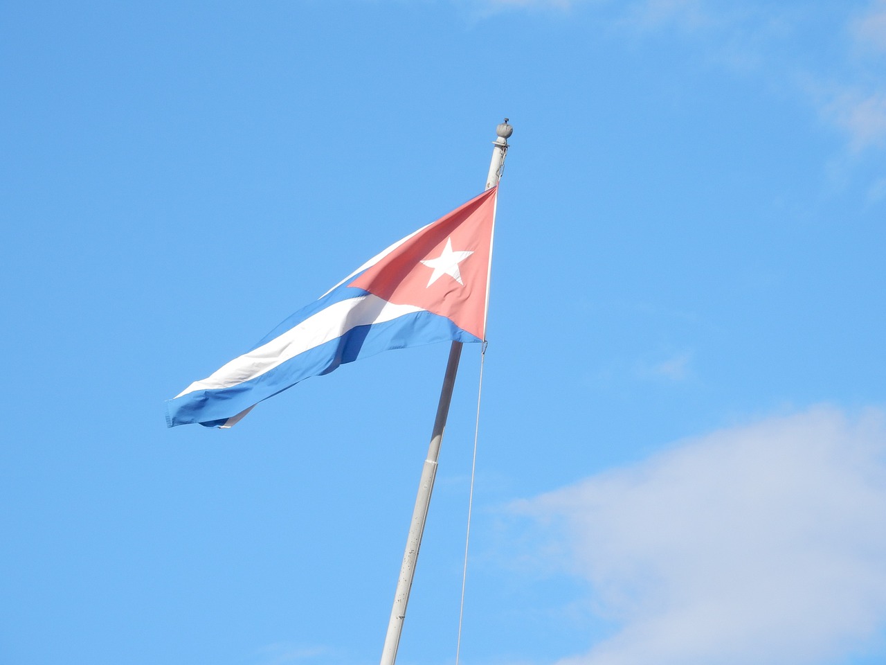 Kuba, Vėliava, Tarptautinis, Nemokamos Nuotraukos,  Nemokama Licenzija