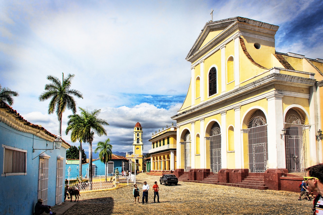 Kuba, Karibai, Trinidadas, Architektūra, Dangus, Šventė, Kubos, Bažnyčia, Hdr Vaizdas, Nemokamos Nuotraukos