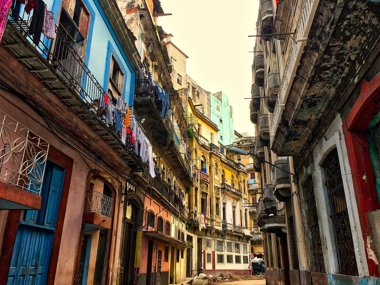 Kuba, Havana, Architektūra, Miestas, Pastatai, Pastatas, Antstatas, Senas, Namai, Seni Namai