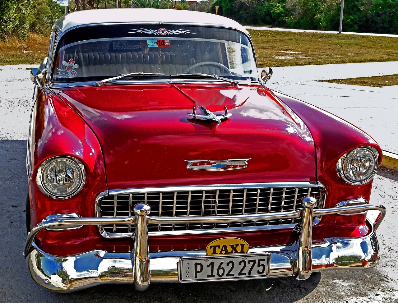 Kuba, Automobilis, Vintage, Havana, Retro, Senas, Amerikietis, Klasikinis, Karibai, Transporto Priemonė