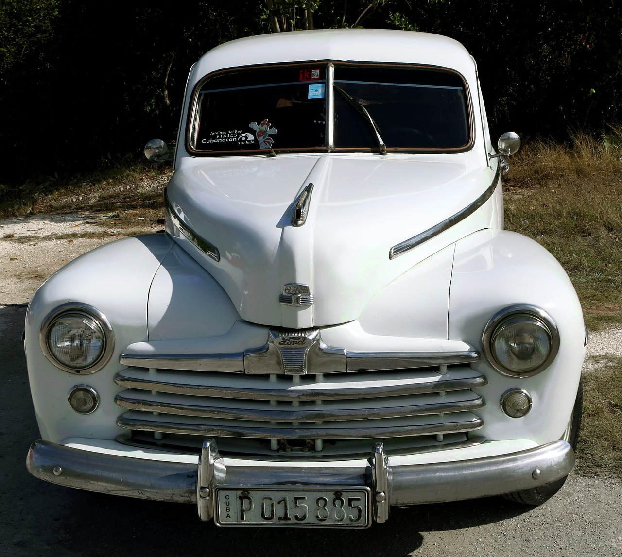 Kuba, Automobilis, Ford, Vintage, Havana, Senas, Retro, Amerikietis, Klasikinis, Karibai