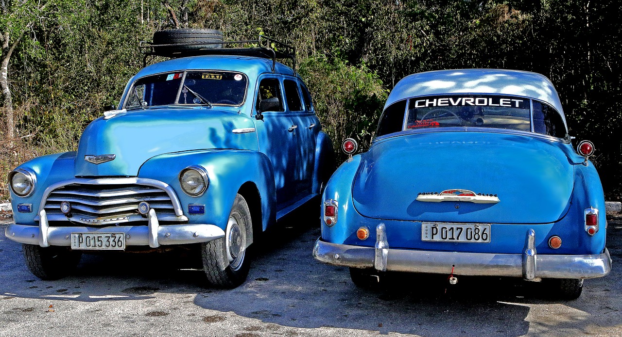 Kuba, Antikvariniai Automobiliai, Vintage, Automobilis, Senas, Klasikinis, Gabenimas, Transportas, Havana, Amerikietis
