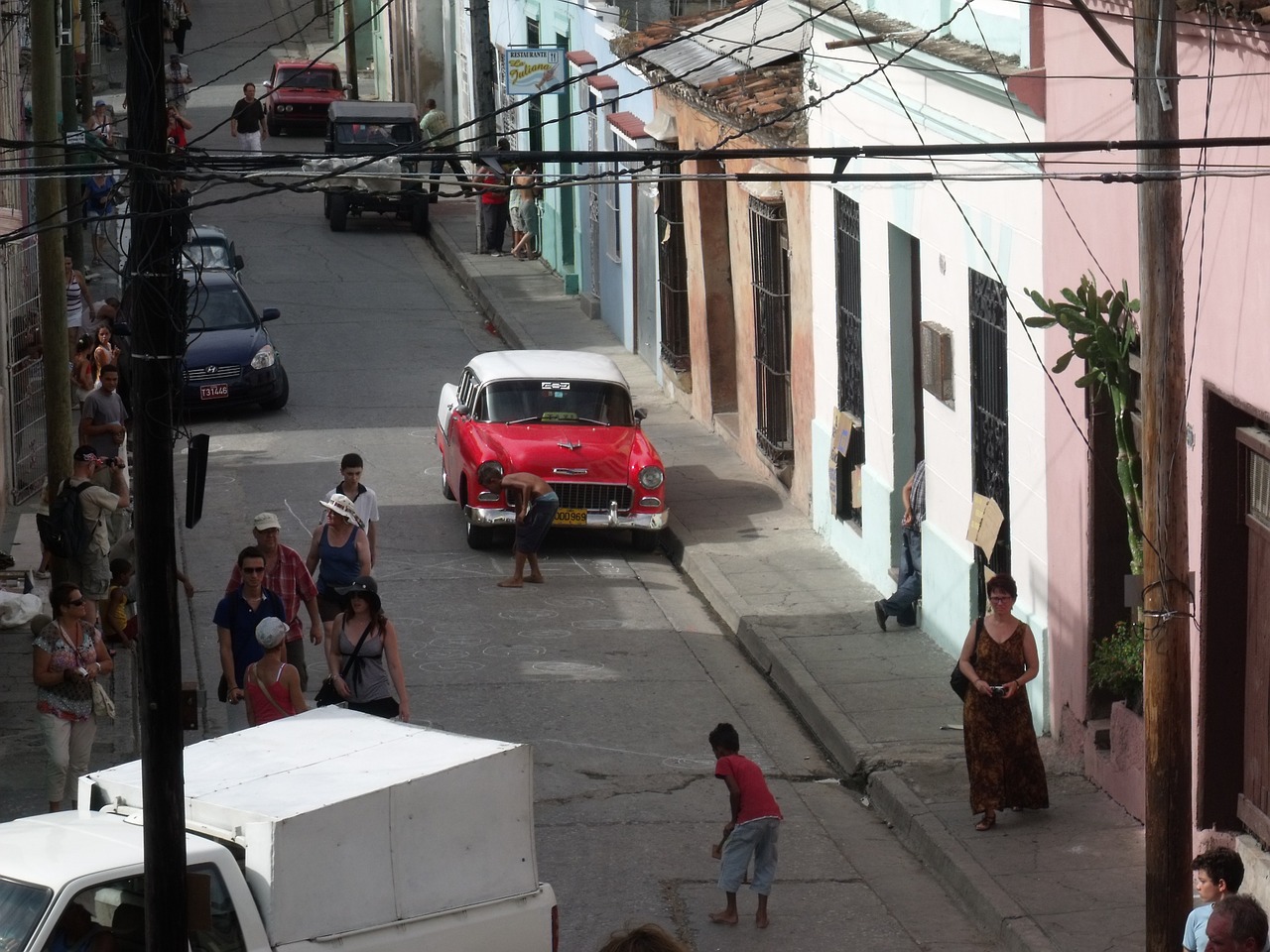 Kuba, Seni Automobiliai, Havana, Gatvė, Nemokamos Nuotraukos,  Nemokama Licenzija