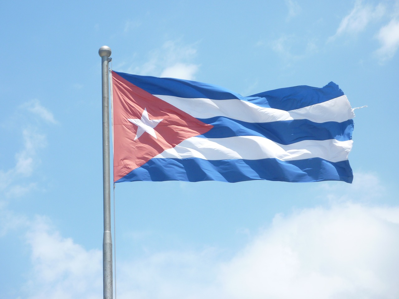 Kubos, Vėliava, Kubos Vėliava, Havana, Revoliucija, Kuba, Nemokamos Nuotraukos,  Nemokama Licenzija