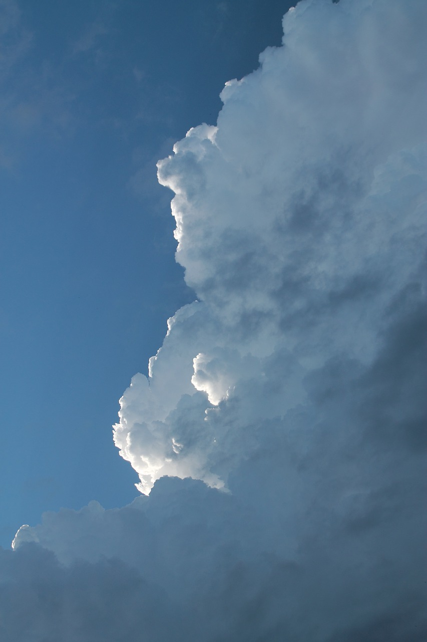 Cumulonimbus, Debesys, Giedras, Cumulus, Dangus, Mėlynas, Debesys Formos, Balta, Dengtas Dangus, Gamta