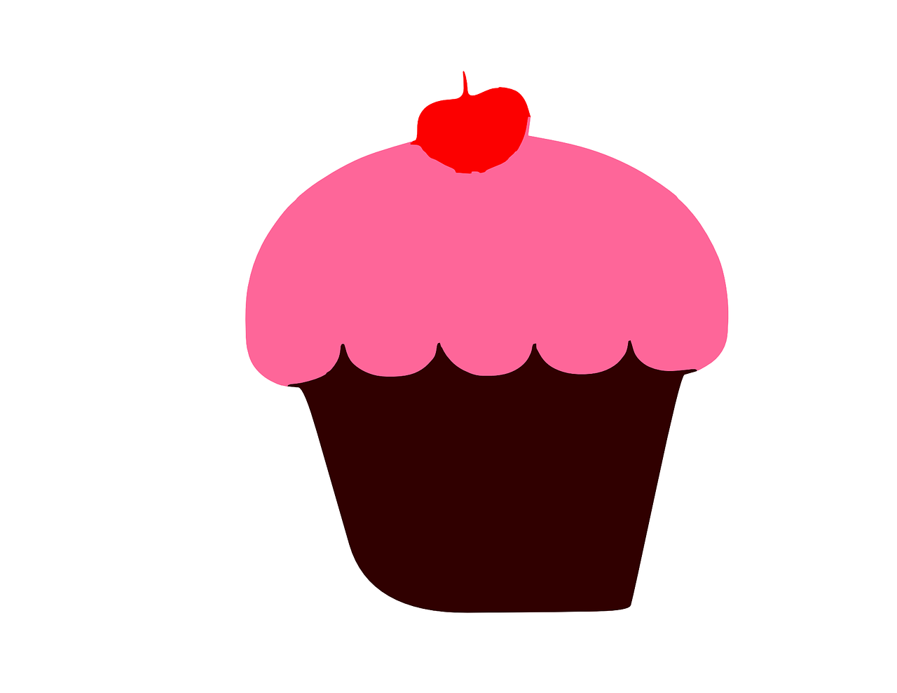 Cupcake, Puodelio Tortas, Saldainiai, Saldainiai, Kepykla, Glaistymas, Chery, Nemokama Vektorinė Grafika, Nemokamos Nuotraukos,  Nemokama Licenzija