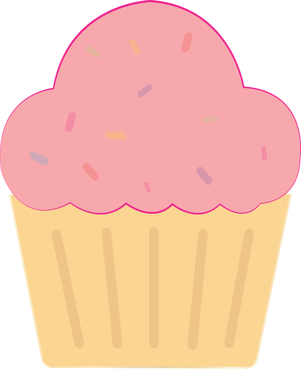 Cupcakes, Cupcake, Pyragai, Kepiniai, Malonumas, Saldus, Maistas, Tortas, Nemokama Vektorinė Grafika, Nemokamos Nuotraukos
