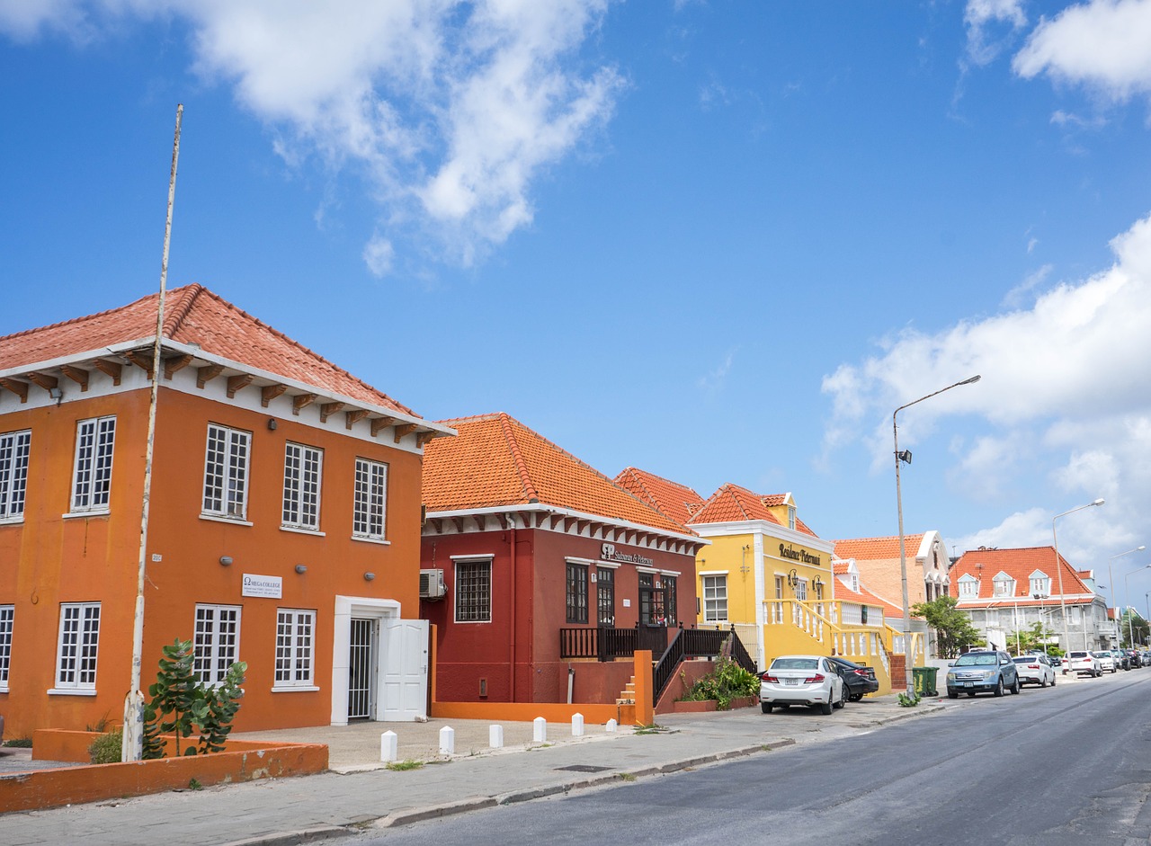 Curacao, Miestas, Architektūra, Miestas, Antilai, Vilemstadas, Karibai, Pastatas, Spalvinga, Olandų