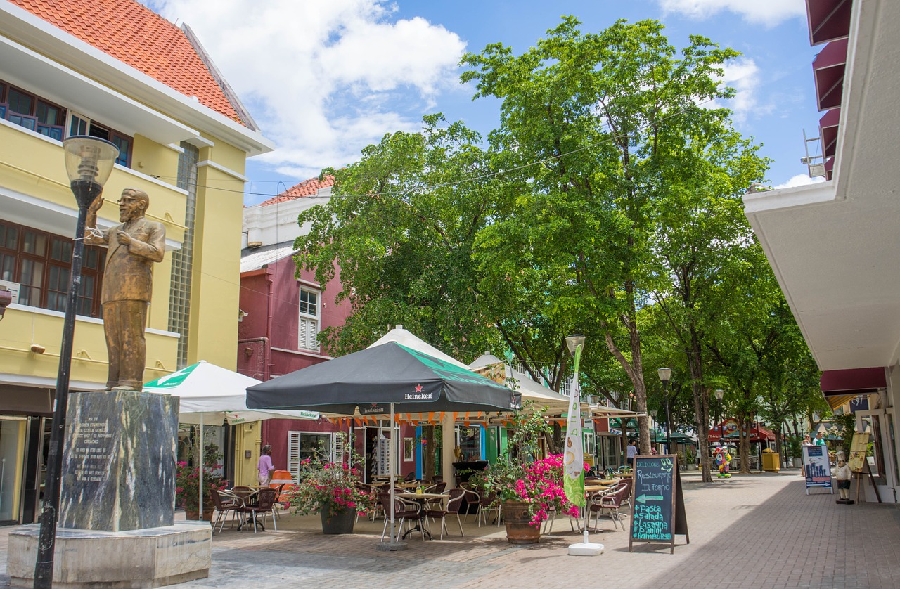 Curacao, Architektūra, Karibai, Antilai, Sala, Olandų, Vilemstadas, Pastatas, Spalvinga, Kelionė