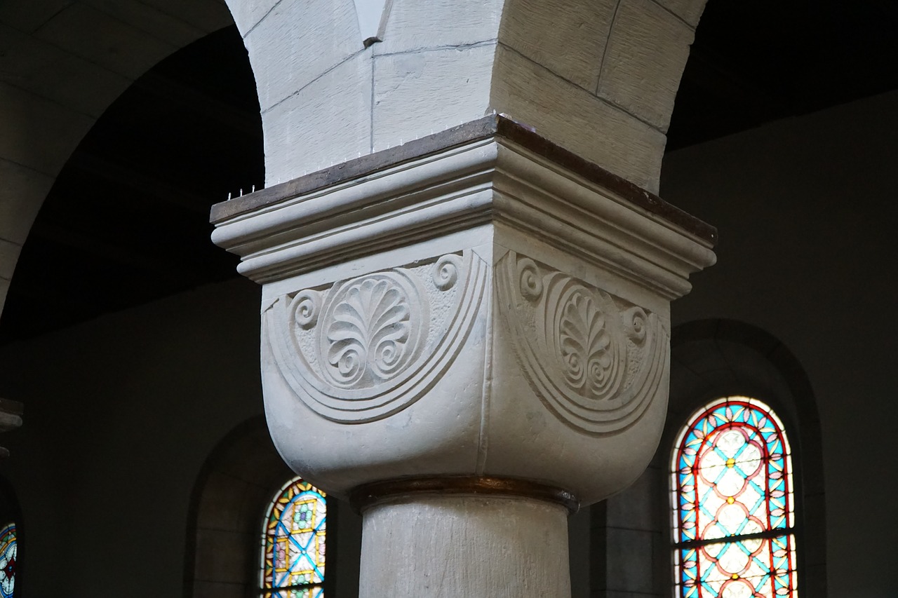 Pagalvėlės Kapitalas, Romanesque, Bažnyčia, Romaniškoji Bažnyčia, Ramstis, Langas, Architektūrinis Stilius, Rhaeto Romanic, Istoriškai, Vokietija