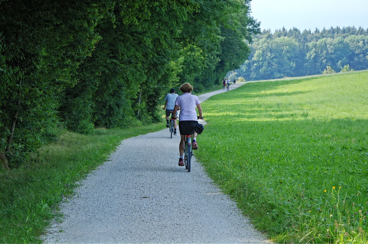 Dviračiu, Dviratininkai, Dviratis, Laisvalaikis, Dviračių Takas, Toli, Ciklą, Dviračių Takas, Žmogus, Gamta