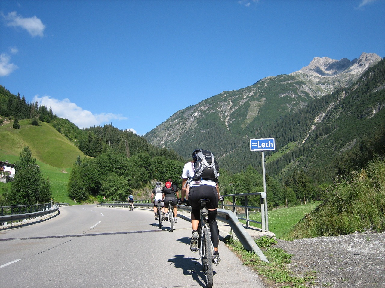 Dviračiu, Dviratis, Transalpos, Sportas, Lech, Šveicarija, Swiss, Alpių, Kalnas, Gamta