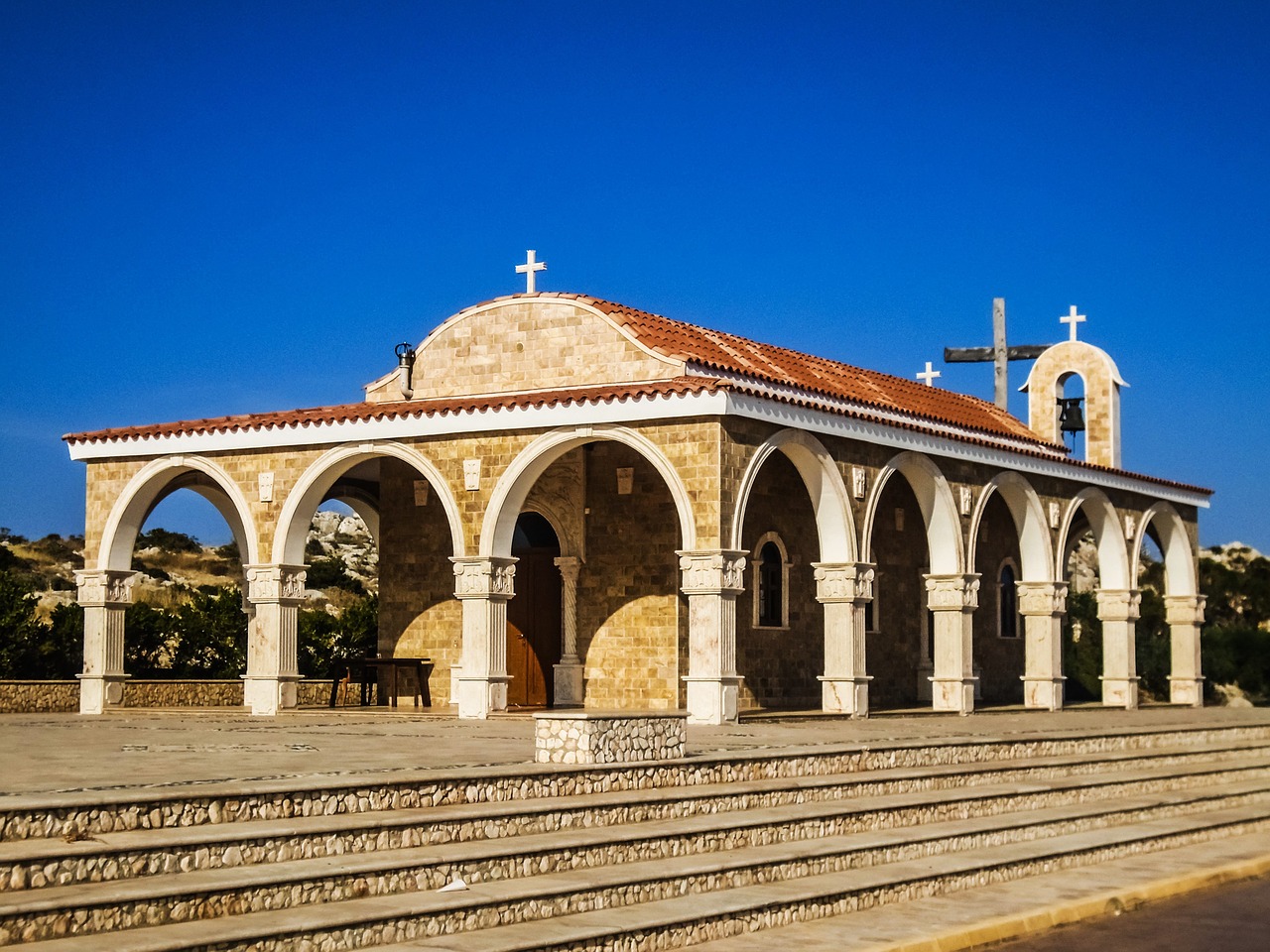 Kipras, Ayia Napa, Ayios Epifanios, Bažnyčia, Ortodoksas, Nemokamos Nuotraukos,  Nemokama Licenzija