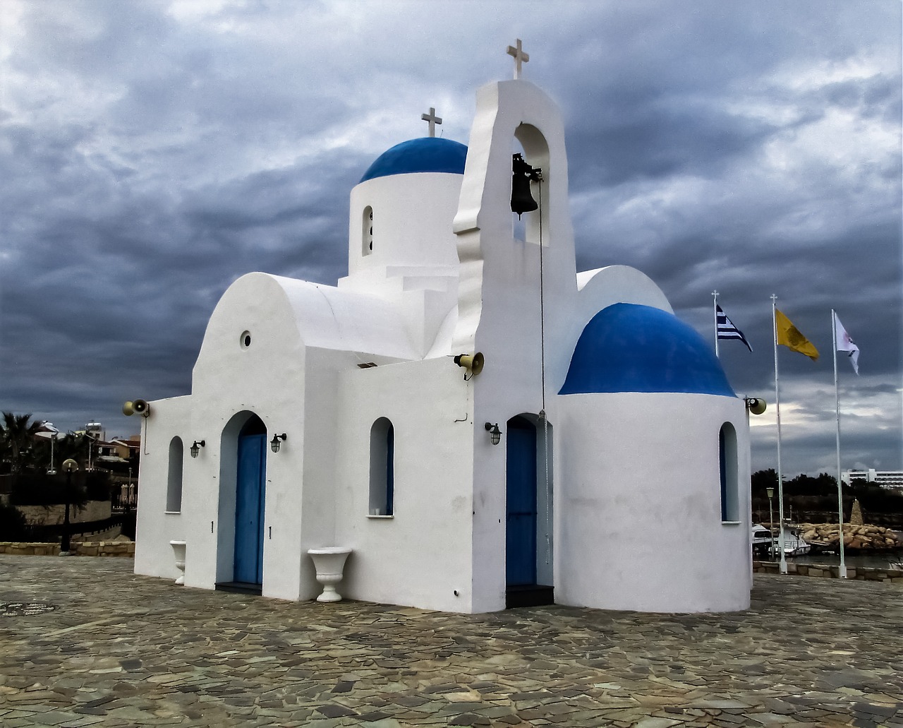 Kipras, Protaras, Ayios Nikolaos, Bažnyčia, Nemokamos Nuotraukos,  Nemokama Licenzija