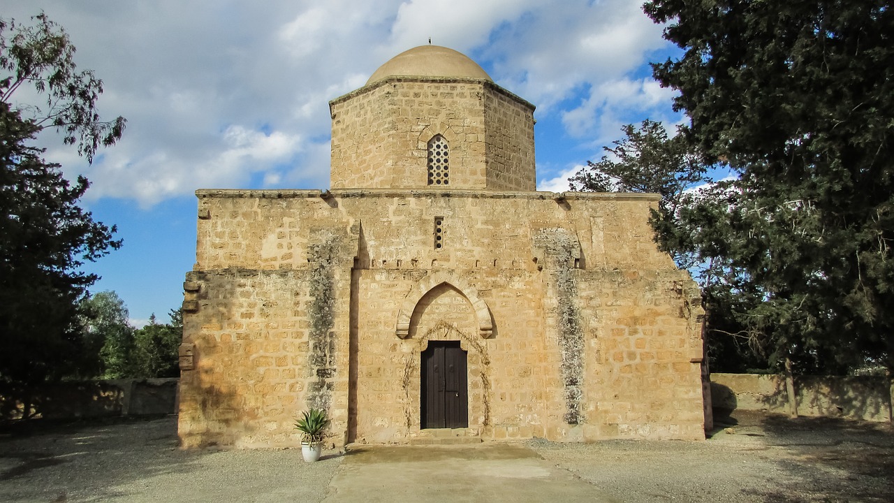 Kipras, Avgorou, Bažnyčia, Ortodoksas, Ayios Georgios Teratsiotis, Nemokamos Nuotraukos,  Nemokama Licenzija