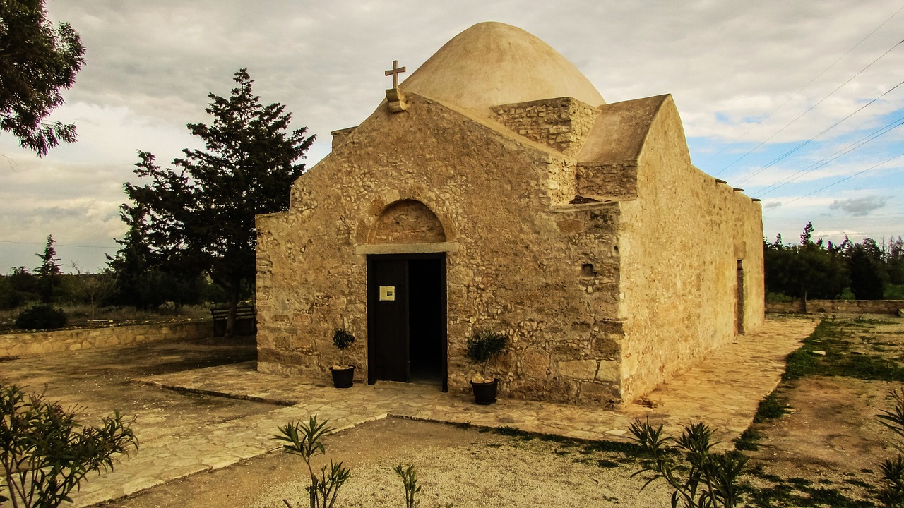 Kipras, Ormidhia, Ayios Georgios Agkonas, Bažnyčia, Viduramžių, Nemokamos Nuotraukos,  Nemokama Licenzija