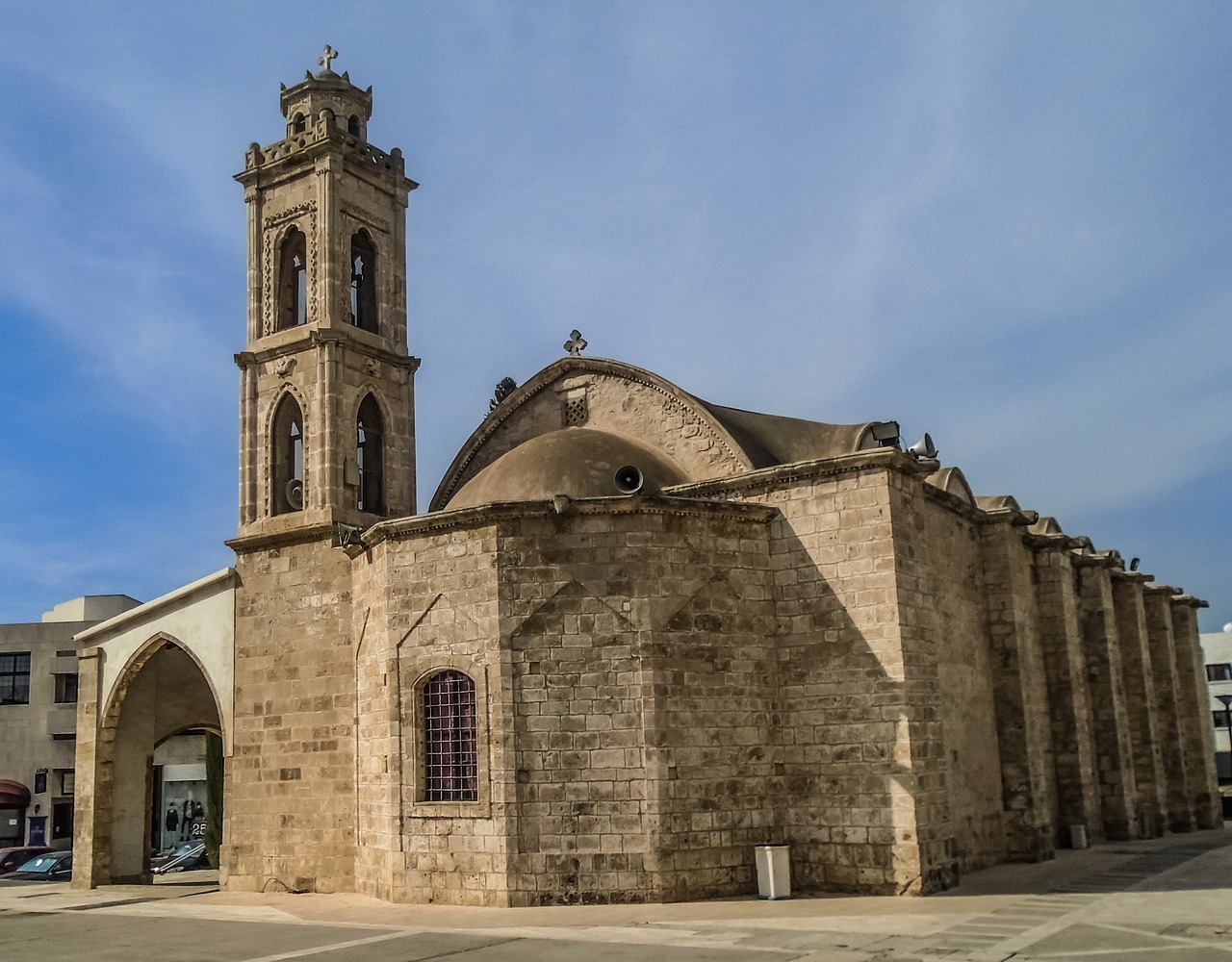 Kipras, Paralimni, Ayios Georgios, Bažnyčia, Architektūra, Nemokamos Nuotraukos,  Nemokama Licenzija