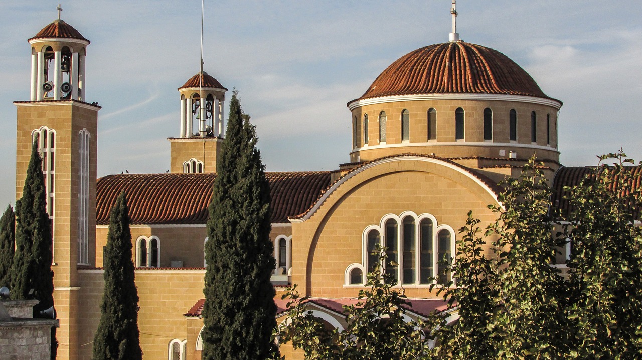 Kipras, Paralimni, Ayios Georgios, Bažnyčia, Architektūra, Ortodoksas, Katedra, Nemokamos Nuotraukos,  Nemokama Licenzija