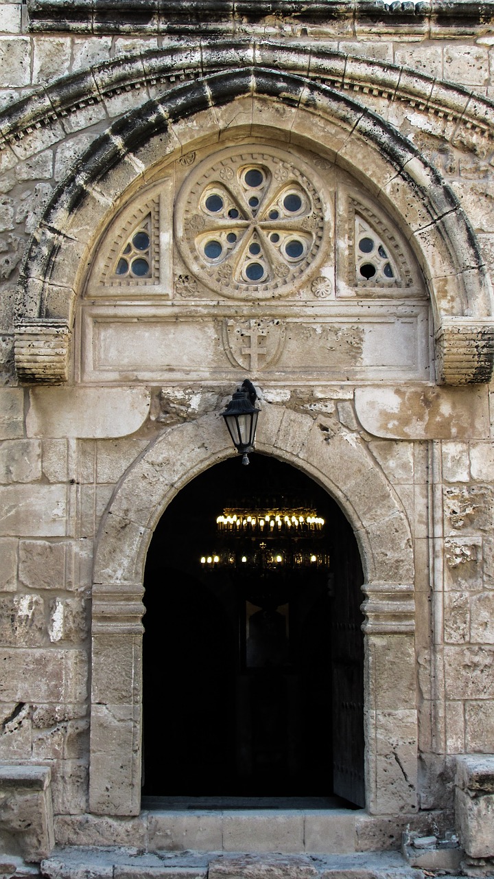 Kipras, Ayia Napa, Vienuolynas, Viduramžių, Bažnyčia, Įėjimas, Durys, Architektūra, Akmuo Pastatytas, Nemokamos Nuotraukos