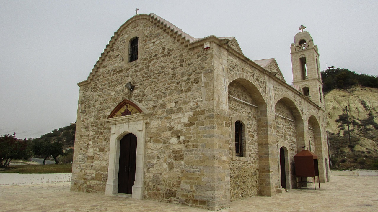 Kipras, Pyla, Panagia Asprovouniotissa, Bažnyčia, Viduramžių, Ortodoksas, Religija, Architektūra, Istorinis, Nemokamos Nuotraukos