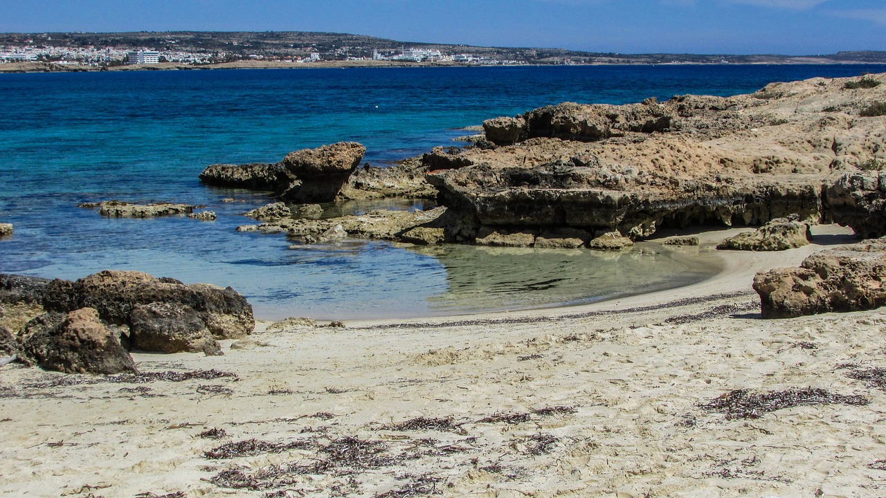 Kipras, Ayia Napa, Cove, Smėlėtas Paplūdimys, Jūra, Nemokamos Nuotraukos,  Nemokama Licenzija