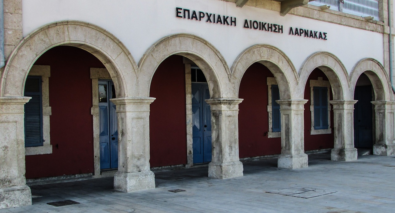 Kipras, Larnaka, Administracija, Kolonijinio Stiliaus Architektūra, Nemokamos Nuotraukos,  Nemokama Licenzija