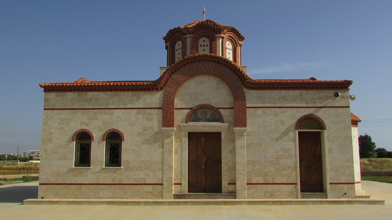 Kipras, Paralimni, Ayios Markos, Bažnyčia, Ortodoksas, Architektūra, Nemokamos Nuotraukos,  Nemokama Licenzija