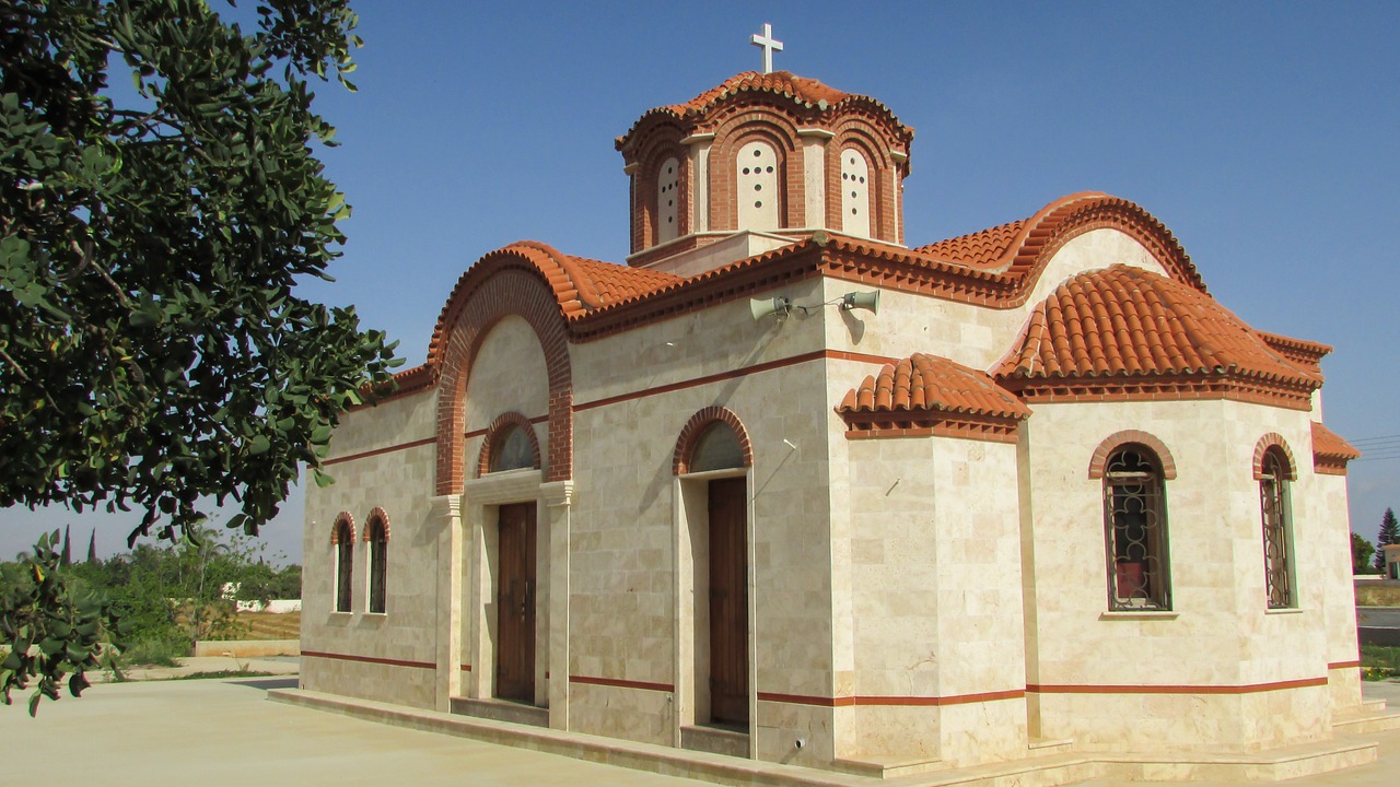 Kipras, Paralimni, Ayios Markos, Bažnyčia, Ortodoksas, Architektūra, Nemokamos Nuotraukos,  Nemokama Licenzija
