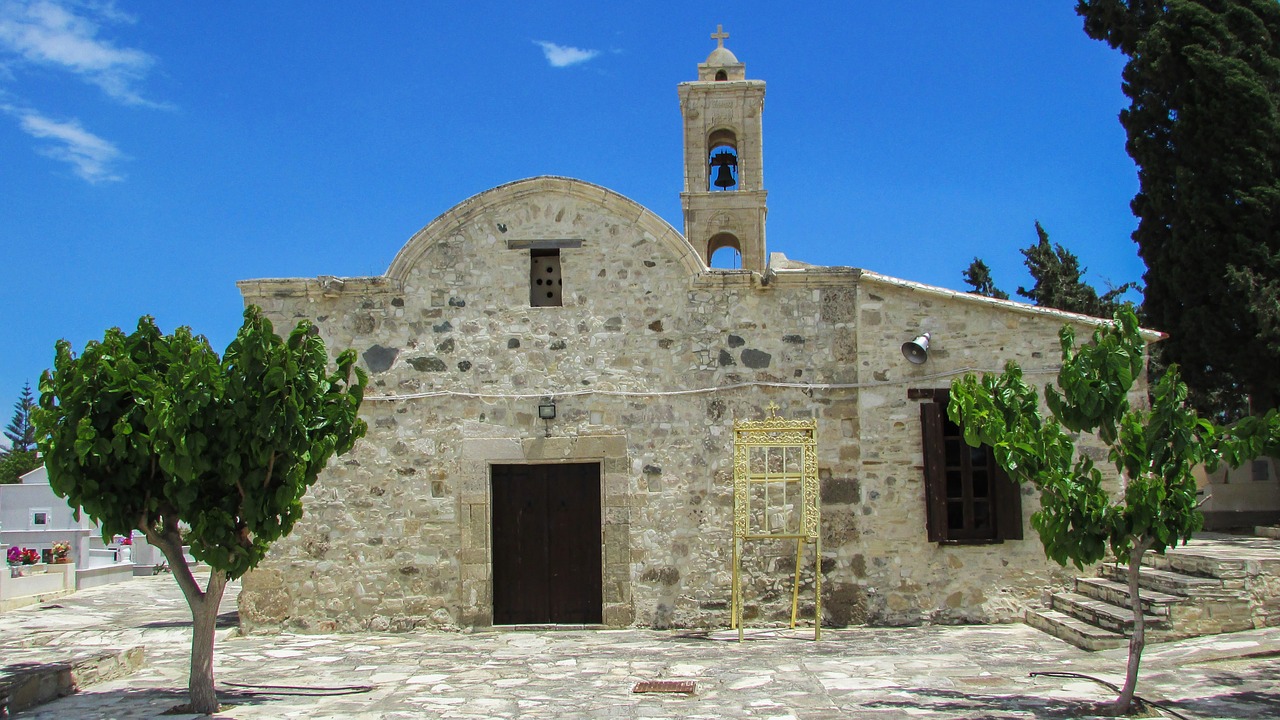 Kipras, Perivolija, Ayios Leontios, Bažnyčia, Ortodoksas, Architektūra, Nemokamos Nuotraukos,  Nemokama Licenzija