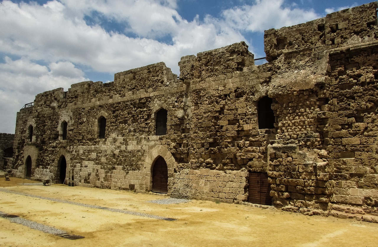 Kipras, Famagusta, Pilis, Otelio Pilis, Interjeras, Tvirtovė, Architektūra, Orientyras, Viduramžių, Ekskursijos