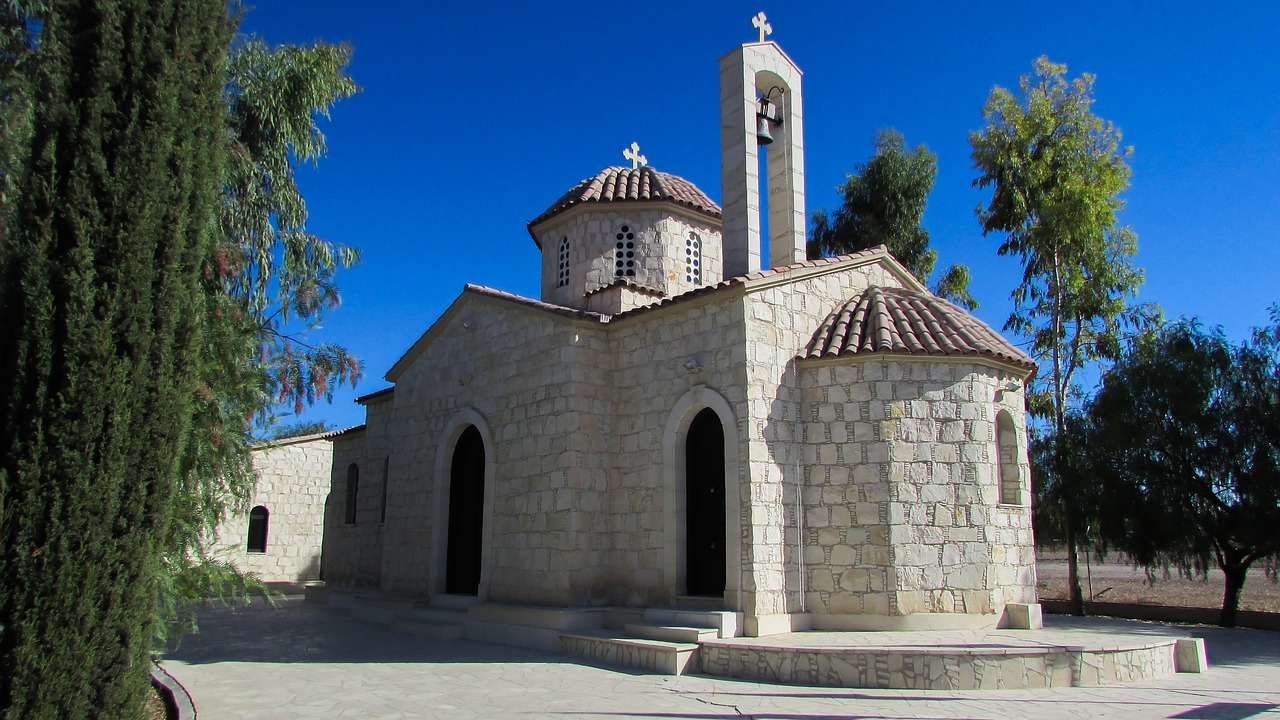 Kipras, Mozfiloti, Bažnyčia, Ortodoksas, Architektūra, Religija, Pantanassa, Nemokamos Nuotraukos,  Nemokama Licenzija