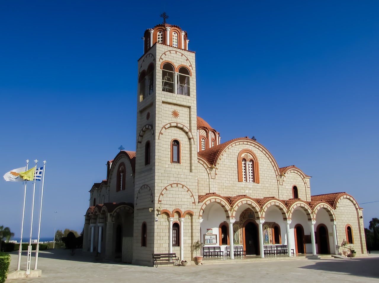 Kipras, Paralimni, Ayia Varvara, Bažnyčia, Ortodoksas, Architektūra, Religija, Nemokamos Nuotraukos,  Nemokama Licenzija