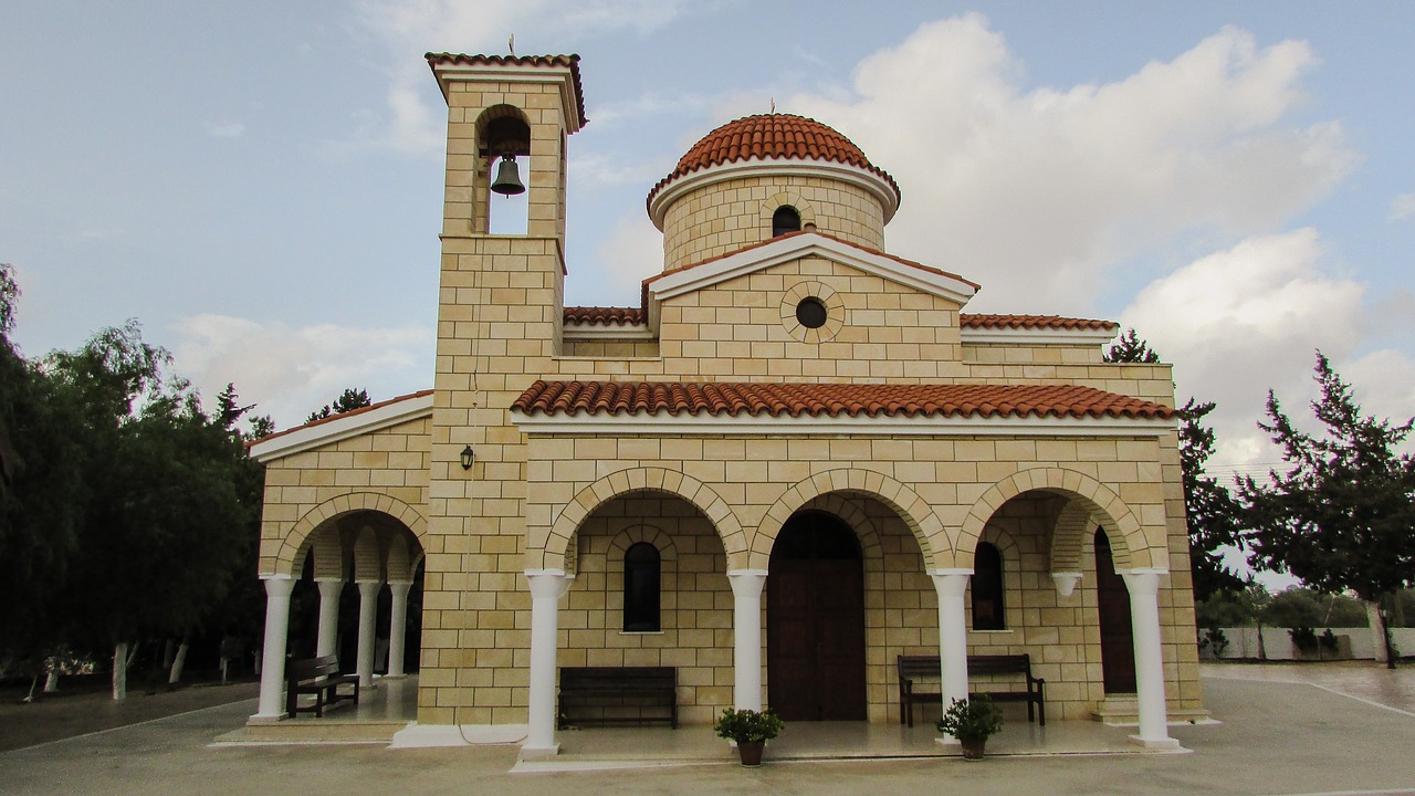 Kipras, Sotira, Bažnyčia, Ayia Paraskevi, Architektūra, Kupolas, Religija, Ortodoksas, Krikščionybė, Nemokamos Nuotraukos