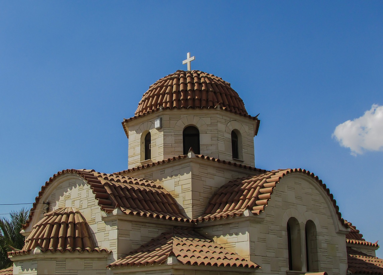 Kipras, Paralimni, Ayios Nektarios, Bažnyčia, Ortodoksas, Architektūra, Religija, Nemokamos Nuotraukos,  Nemokama Licenzija