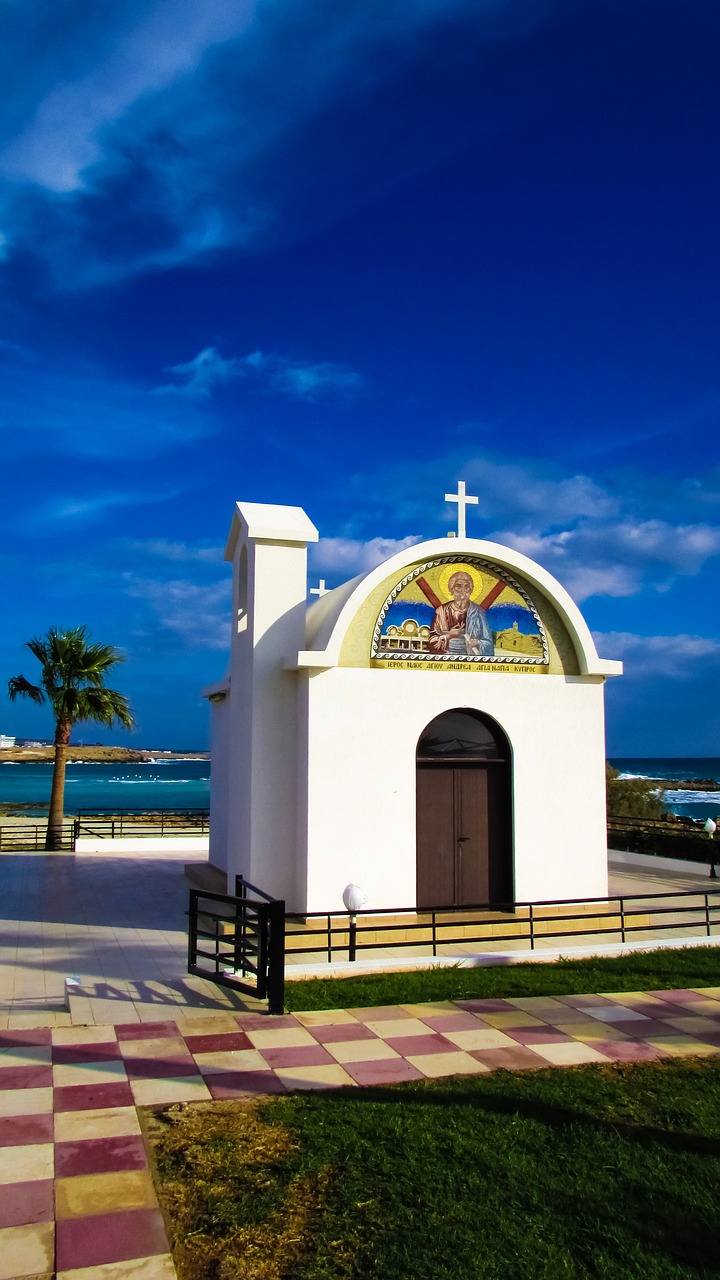 Kipras, Ayia Napa, Ayios Andreas, Koplyčia, Bažnyčia, Ortodoksas, Religija, Architektūra, Krikščionybė, Nemokamos Nuotraukos