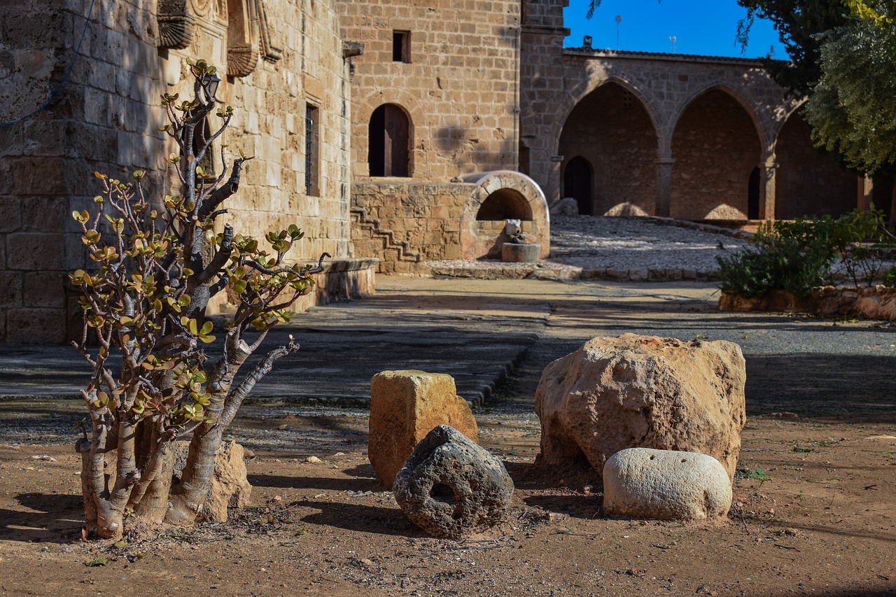 Kipras, Ayia Napa, Vienuolynas, Viduramžių, Orientyras, Senovės, Viduržemio Jūros, Religija, Architektūra, Paminklas